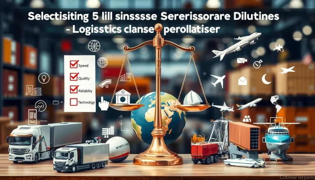 Critères de sélection prestataire logistique Critères de sélection prestataire logistique