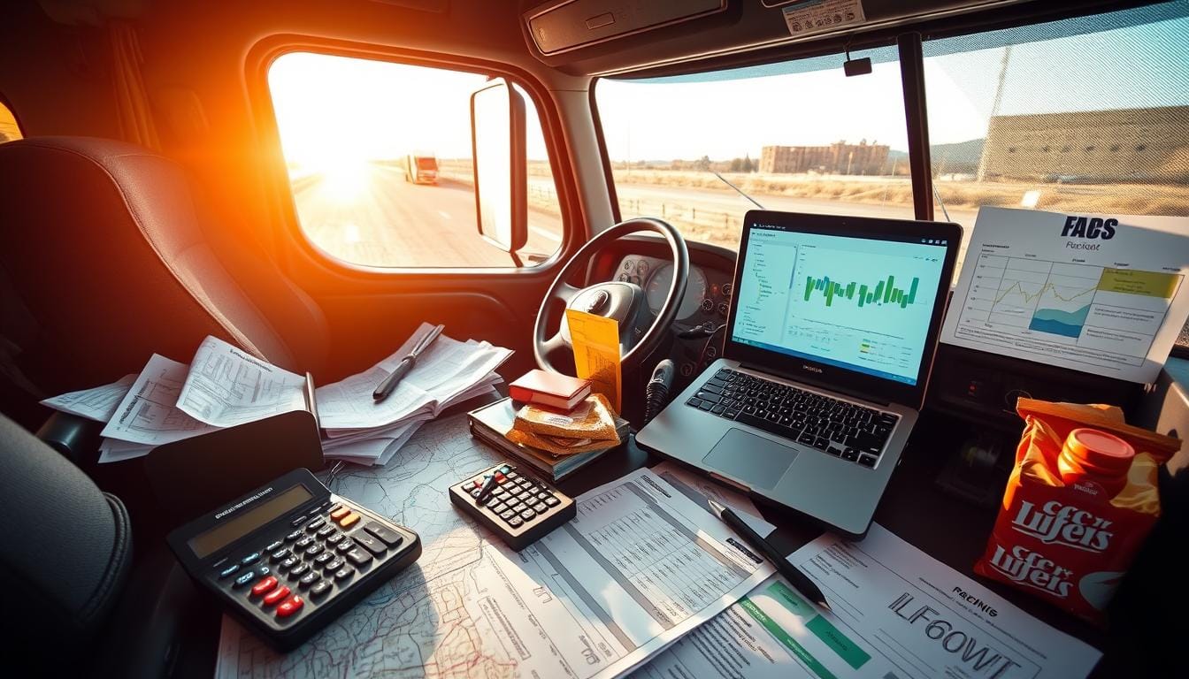 calculer frais de déplacement chauffeur routier